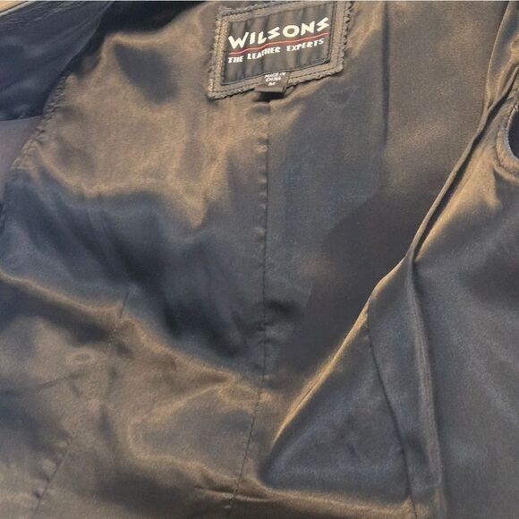 Wilsons Leather Black Vest - Picture 8 of 8